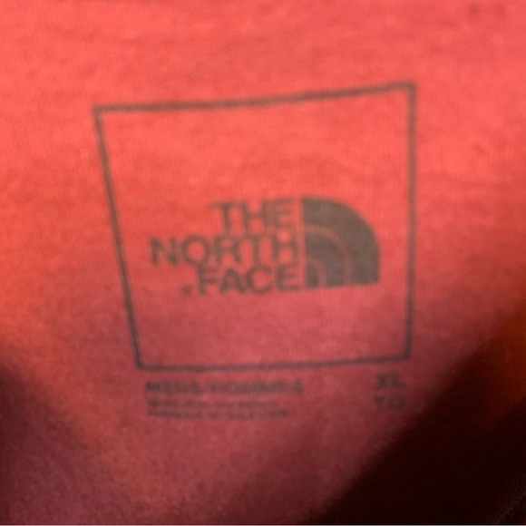 The North Face Men's Vibrant Red Tee - Picture 4 of 6